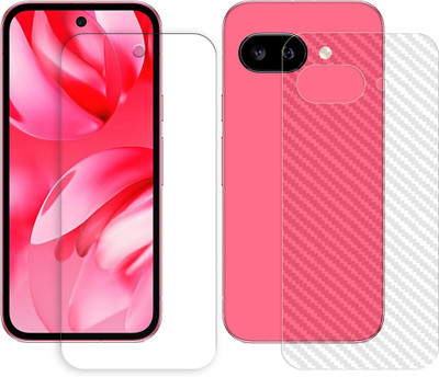 ARBAN Front and Back Tempered Glass for Google Pixel 9a 5G Tempered Glass Screen Protector | Anti-Scratch | Edge to Edge Full Coverage | 9H Hardness (1 FRONT TEMPERED GLASS AND 1 BACK CARBON FIBER SKIN)(Pack of 1) ARBAN Front and Back Tempered Glass for Google Pixel 9a 5G Tempered Glass Screen Protector | Anti-Scratch | Edge to Edge Full Coverage | 9H Hardness (1 FRONT TEMPERED GLASS AND 1 BACK CARBON FIBER SKIN)(Pack of 1)