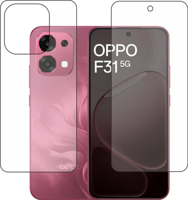 rottguard Front and Back Tempered Glass for oppo F31 5g(Pack of 2)