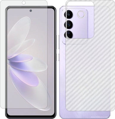 Fasheen Front and Back Tempered Glass for VIVO S16E 5G(Pack of 2)
