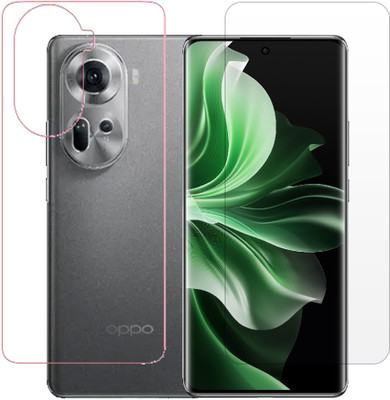 AARERED Front and Back Screen Guard for OPPO Reno11 5G, OPPO Reno11, Reno11 5G, Reno11(Pack of 1)