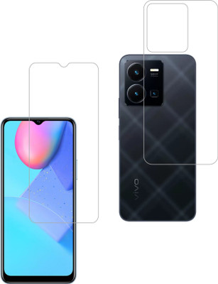 Ten To 11 Front and Back Tempered Glass for ViVO Y35(Pack of 2)