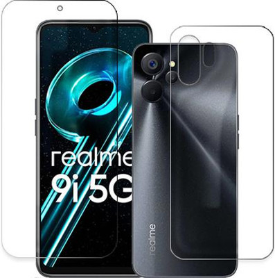SOMTONE Front and Back Tempered Glass for Realme 9i 5G FRONT BACK(Pack of 1)