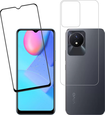 Ten To 11 Front and Back Tempered Glass for ViVO Y02(Pack of 2)