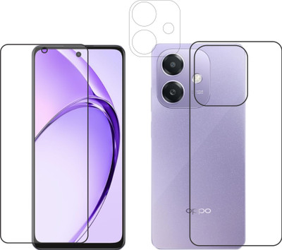 chakoor Front and Back Tempered Glass for OPPO A3x 5G(Pack of 3)