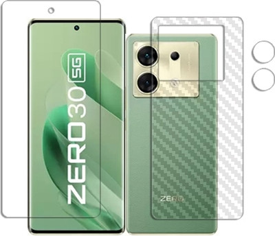 MUTAALI Front and Back Tempered Glass for Infinix Zero 30 5G(Pack of 1)