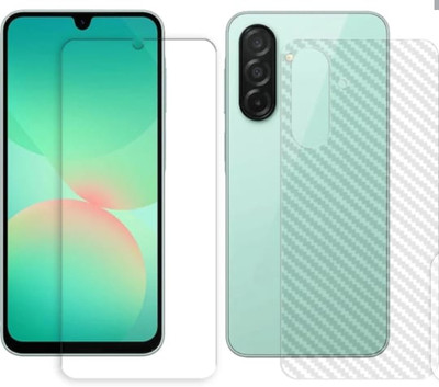 DOWRVIN Front and Back Tempered Glass for SAMSUNG GALAXY A26 5G(Pack of 2)