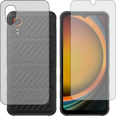 Fasheen Front and Back Tempered Glass for Samsung Galaxy X Cover 7 Pro(Pack of 2)
