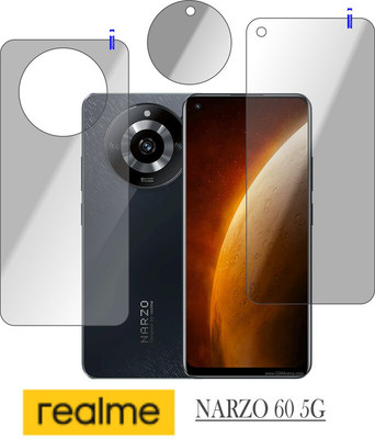 Cinzia Front and Back Tempered Glass for realme narzo 60 5G(Pack of 3)