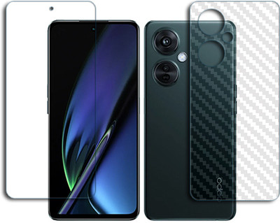 SOMTONE Front and Back Tempered Glass for Oppo K11x FRONT BACK(Pack of 1)