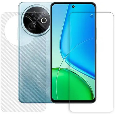MUTAALI Front and Back Tempered Glass for vivo Y39(Pack of 1)