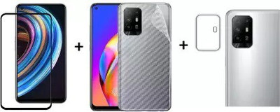 MUTAALI Front and Back Tempered Glass for Oppo F19 Pro Plus 5G(Pack of 1)