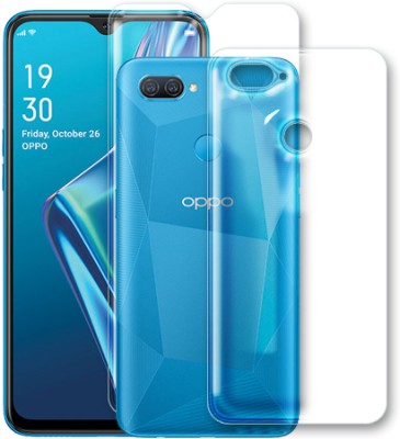 SOMTONE Front and Back Tempered Glass for Vivo Y95, Vivo Y93, Vivo Y91, Realme 3, Realme 3i, Oppo A12, Oppo A11K, Oppo A5s(Pack of 1)