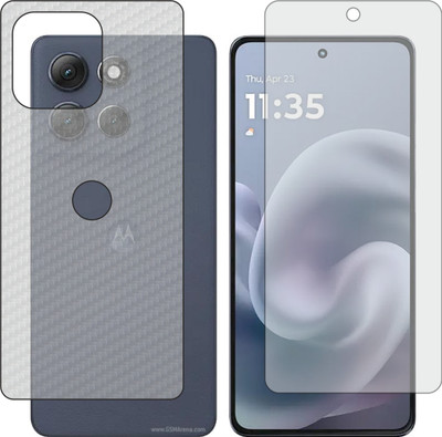 Fasheen Front and Back Tempered Glass for Motorola Moto G86 Power 5G(Pack of 2)