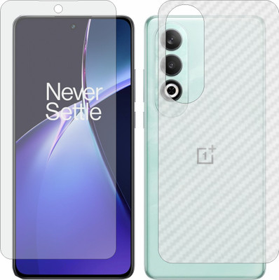 Mobling Front and Back Tempered Glass for Oneplus Nord Ce4(Pack of 2)