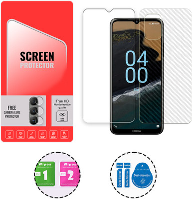ARBAN Front and Back Tempered Glass for Nokia G400 5G (1 FREE CAMERA LENS) WITH FRONTBACK SCREEN PROTECTOR(Pack of 1)