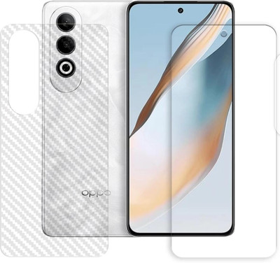ZIDZEE Front and Back Tempered Glass for OPPO K12 PLUS 5G FRONT AND BACK TEMPERED GLASS(Pack of 2)