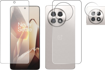 chakoor Front and Back Tempered Glass for OnePlus 13R 5G(Pack of 3)