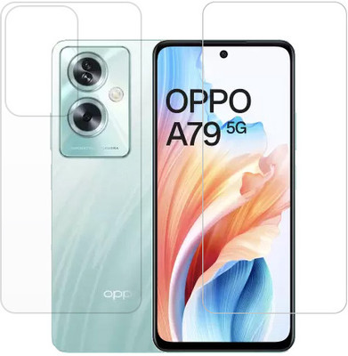 HOBBYTRONICS Front and Back Screen Guard for OPPO A79 5G, OPPO A79, Oppo A79, Oppo A79 5G(Pack of 1)