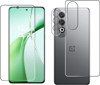 chakoor Front and Back Tempered Glass for OnePlus Nord CE4, OnePlus Nord CE 4 5G, One Plus Nord CE4 5G(Pack of 3)