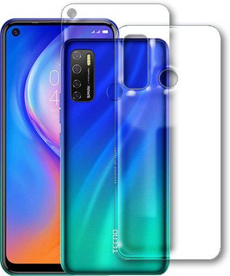 MUTAALI Front and Back Tempered Glass for TECNO Spark 5 pro(Pack of 1)