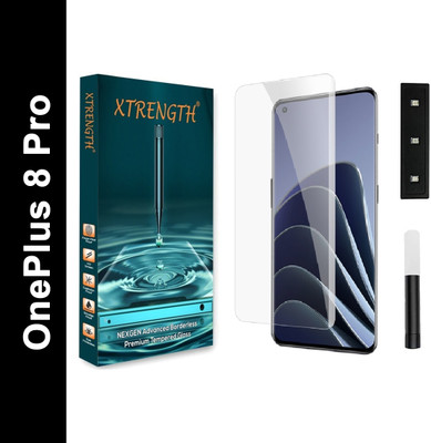 XTRENGTH Tempered Glass Guard for OnePlus 8 Pro(Pack of 1)