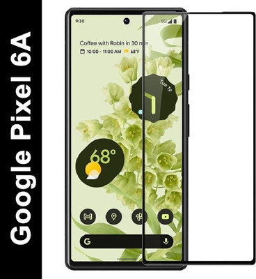 mFoniscie Edge To Edge Tempered Glass for Google Pixel 6A(Pack of 1)