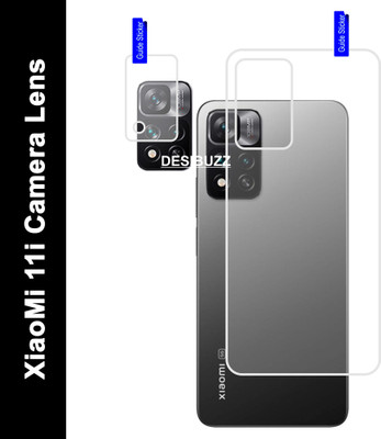 DESIBUZZ Back Screen Guard for Xiaomi 11i, Xiaomi 11i Camera Lens(Pack of 2)