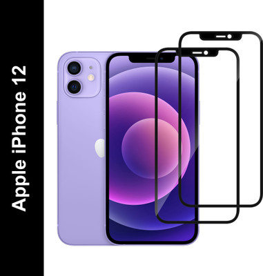 GLOBAL NOMAD Edge To Edge Tempered Glass for Apple Iphone 12, Apple IPhone 12 Pro(Pack of 1)