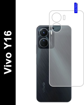 DESIBUZZ Back Tempered Glass for Vivo Y16, (Scratch Proof,Ultra Thin Flexible Guard)(Pack of 1)