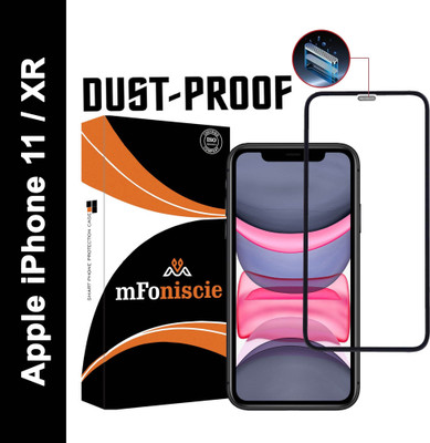 mFoniscie Edge To Edge Tempered Glass for Apple iPhone 11, Apple iPhone XR(Pack of 1)