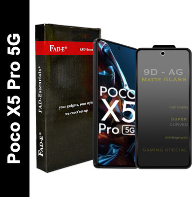 FAD-E Tempered Glass Guard for POCO X5 Pro 5G(Pack of 1)