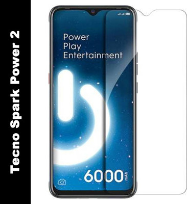 RVTCC Tempered Glass Guard for Tecno Spark Power 2(Pack of 1)