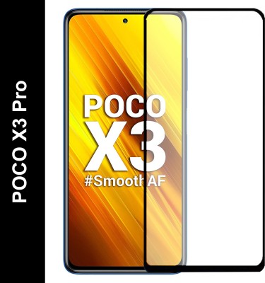 iZAP Tempered Glass Guard for Poco X3 pro, Poco X3, Poco X2, Oppo A12, Poco F3 GT(Pack of 1)