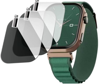 DOWRVIN Impossible Screen Guard for BOULT CROWN X 2.0 SMART WATCH (PACK OF 3)(Pack of 3)