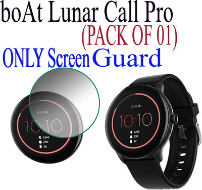 daffin Impossible Screen Guard for boAt Lunar Call Pro(Pack of 1)