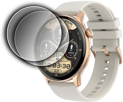 YCHROZE Impossible Screen Guard for Pebble Spectra Pro 1.43(Pack of 2)