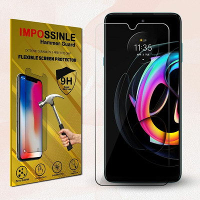 Enlinea Impossible Screen Guard for Moto E20 Fusion Glossy Screen Protector, Motorola Moto E20 Fusion(Pack of 1)