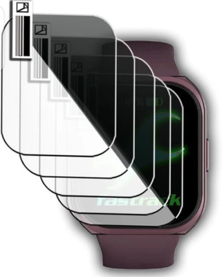 DOWRVIN Impossible Screen Guard for FASTRACK REVOLTT FS1 PLUS SMART WATCH SCREEN GUARD (PACK OF 5)(Pack of 5)
