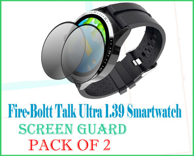 HIDEOUS Impossible Screen Guard for Fire-Boltt Talk Ultra(Pack of 2)