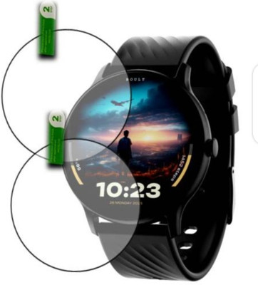 AHWAVEEDA Impossible Screen Guard for BOULT DIRE 1.38 SMART WATCH SCREEN GUARD( PACK OF 2)(Pack of 2)