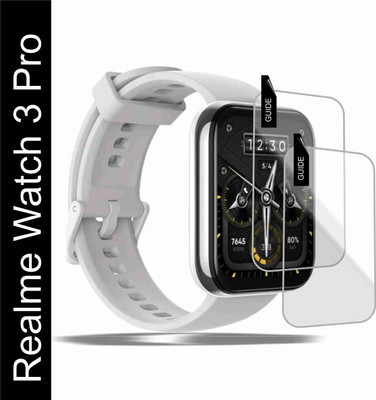 Olonga Impossible Screen Guard for Realme Watch 3 Pro(Pack of 2)