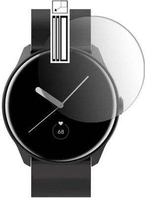 DOUMOF Impossible Screen Guard for FASTRACK REFLEX INVOKE PRO SMARTWATCH(Pack of 1)