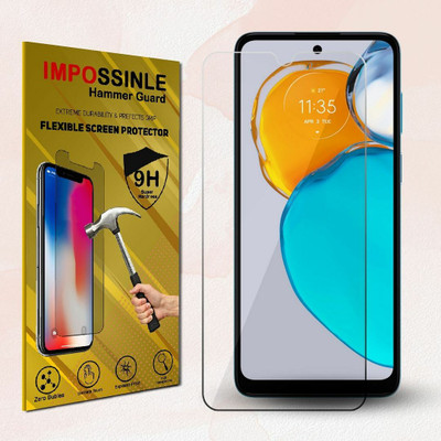 Enlinea Impossible Screen Guard for Moto E22S Glossy Screen Protector, Motorola Moto E22S(Pack of 1)