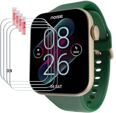 KHWABEEDA Impossible Screen Guard for Noise impact 2 inch HD display bluetooth calling functional Crown smart watch (pack of 4)(Pack of 4)
