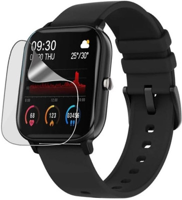 KHWABEEDA Impossible Screen Guard for Fire-Boltt SpO2 full Touch Smart watch tempered glass(Pack of 1)