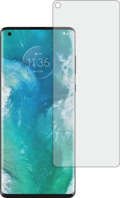 MOBART Tempered Glass Guard for MOTO EDGE PLUS (Flexible & Shatterproof)(Pack of 1)