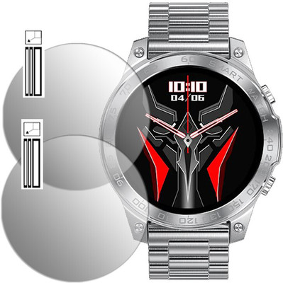 DOUMOF Impossible Screen Guard for FIRE BOLTT Dagger Luxe SMARTWATCH(Pack of 2)
