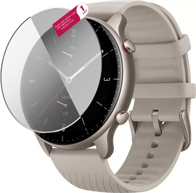 HIDEOUS Impossible Screen Guard for Amazfit GTR 2 (New Version) 46mm(Pack of 1)