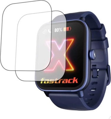 KHWABEEDA Impossible Screen Guard for FASTRACK REVOLTT X SMART WATCH SCREEN GUARD ( PACK OF 2)(Pack of 2)