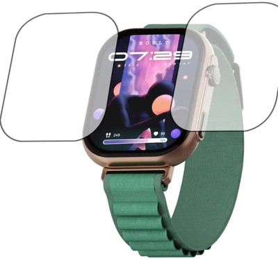 ZIDZEE Impossible Screen Guard for BOULT CROWN X SMART WATCH SCREEN GUARD (PACK OF 2)(Pack of 2)